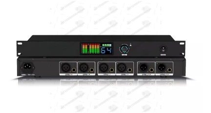 One-button intelligent fully automatic anti-howling feedback suppressor professional microphone frequency shifter home KTV stage