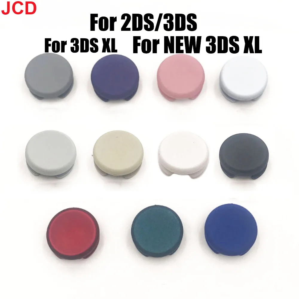 JCD 1pcs For NEW 3DS XL Rocker Cap For 3DS LL Remote Sensing Joystick Mushroom Head For New 2DS joystick cap