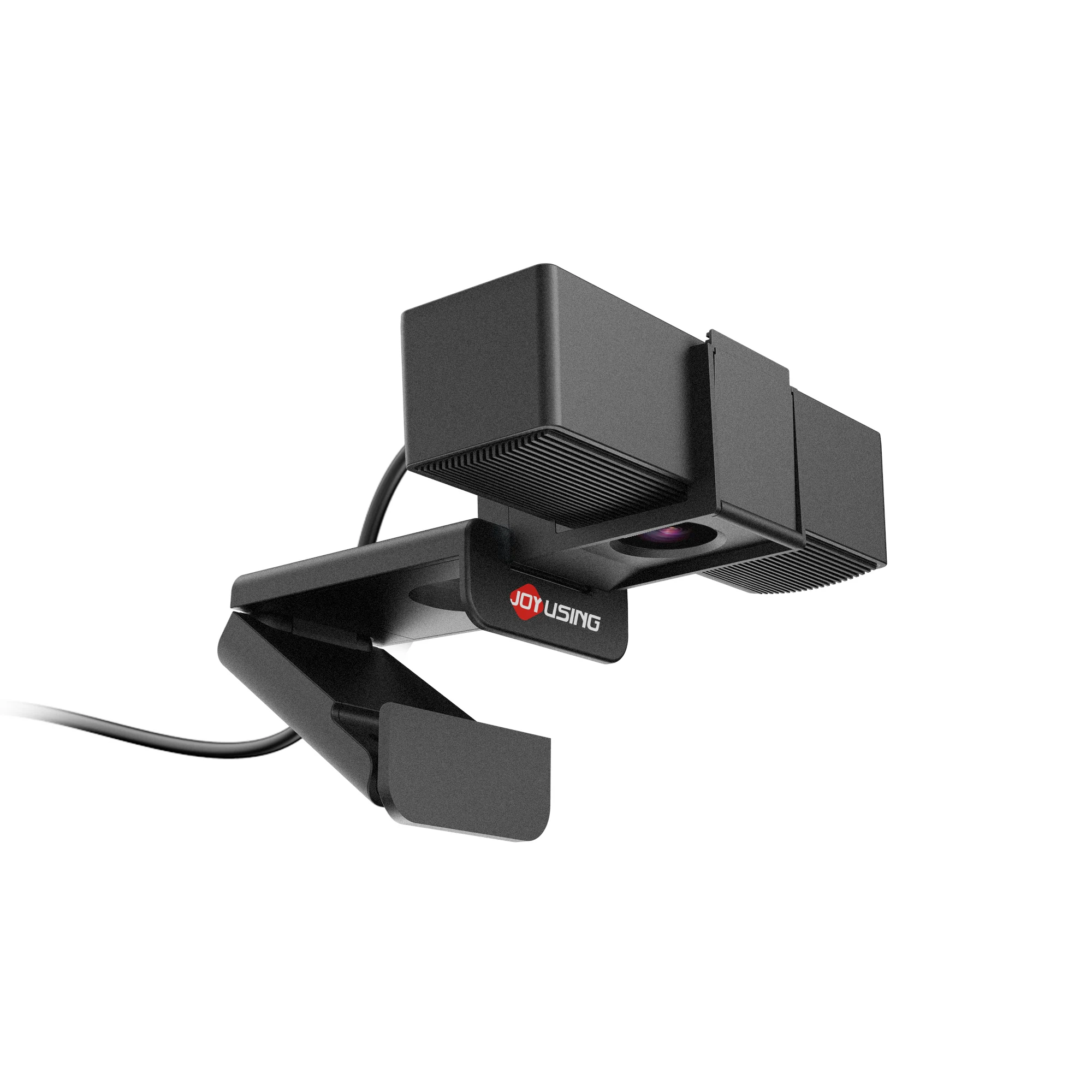 Rotatable Privacy Shutter Conference Camera Auto Flip Document Camera AI Noise Reduction and Echo Cancellation Webcam