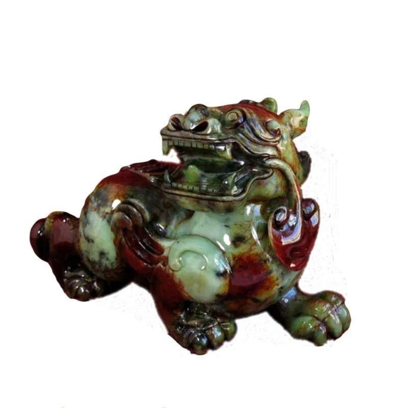 Hot Selling Pixiu Statue Pi Xiu Crystal Decoration Attract Wealth and Good Luck Feng Shui