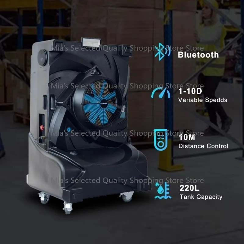 

Commercial Grade High-Quality Industrial Evaporative Cooler Evaporative Cooler Quiet & Easy to Move AWC160460