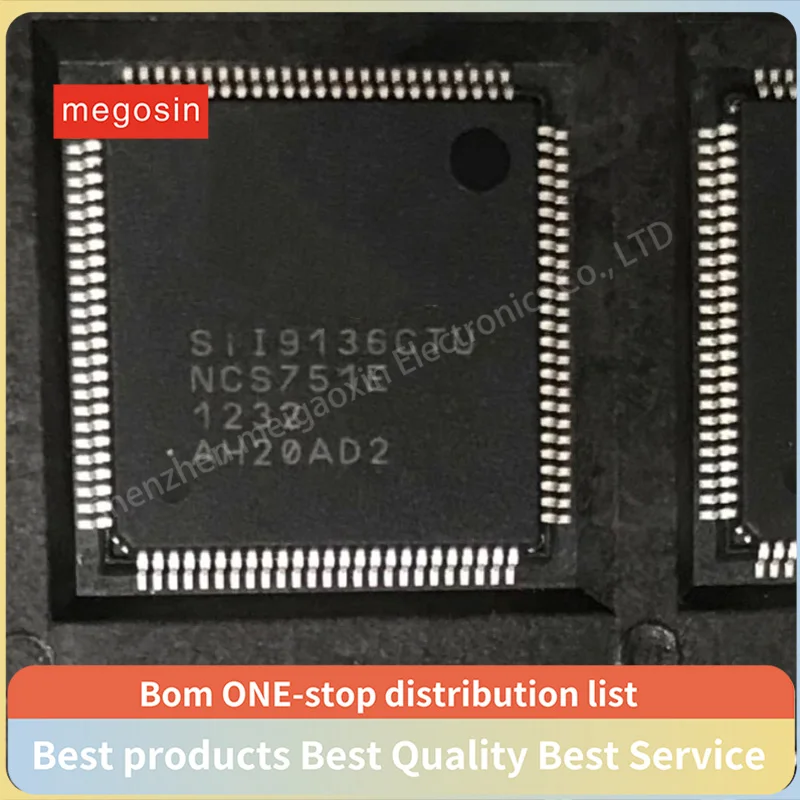 1PCS/LOT SiI9136CTU SiI9136 QFP100 Liquid crystal display chip