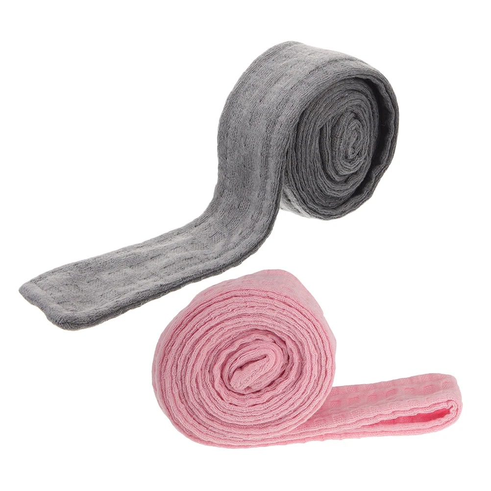 

2Pcs Bathrobe Waist Belts Soft Flannel Replacement Robe Tie for Home Spa Hotel Use Bathrobe Tie Rope Belt Replacement