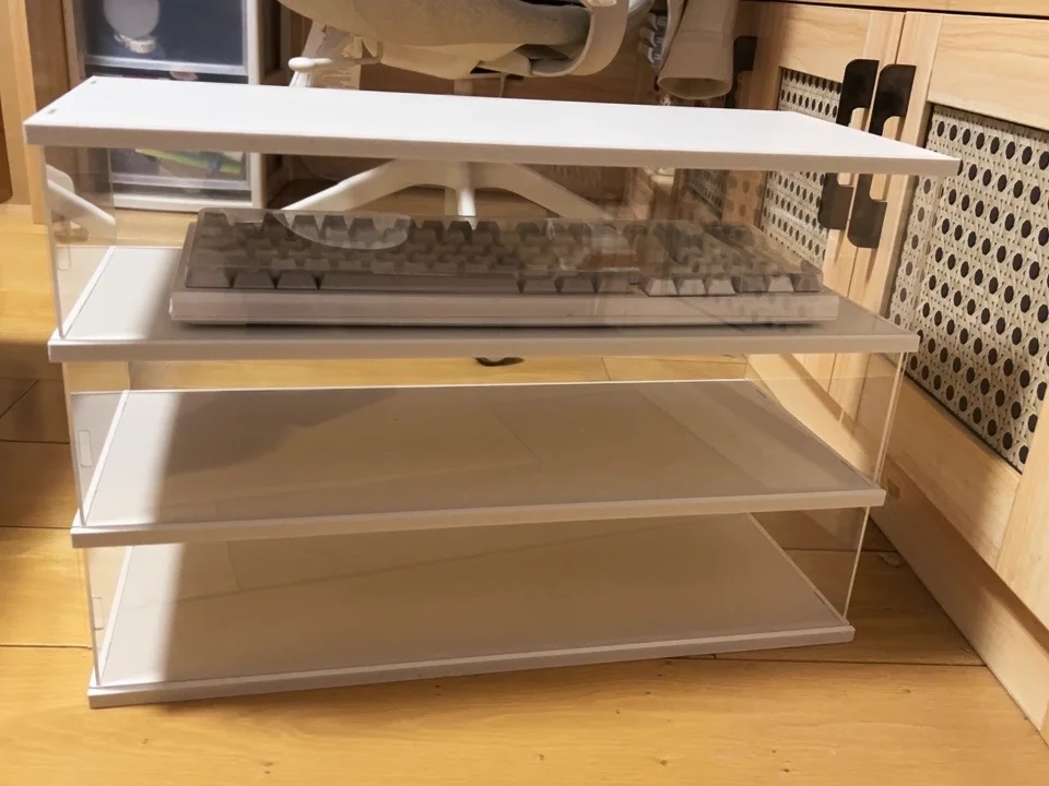 NEW Keyboard Display Rack Custom Multi Layer Collection Cabinet Desktop Storage Rack AcrylicStorage Box Collection stand Storage