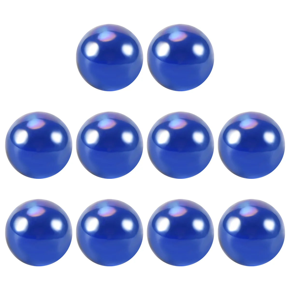 10 Pcs Marbles 16mm glass marbles Knicker glass balls decoration toy Dark Blue