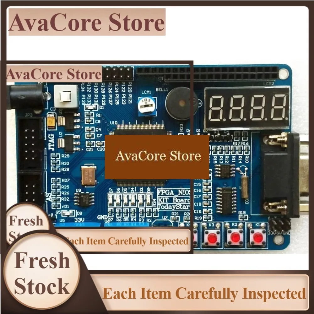 AvaCoreFPGA Development Board Altera Cyclone EP1C3T144 Core Board with UART MAX232 JTag AS