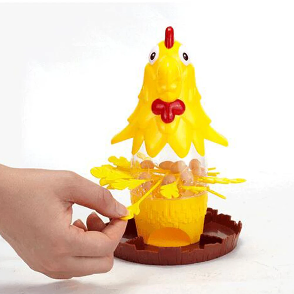 

Rooster Tabletop Game Kids Interactive Board Leisure Toy Lottery Educational Plastic Portable Fun Parent-child Gameplay