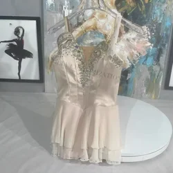 2026 New Customized Champagne Colored Magic Talisman Cupid Variation GDC Competition Ballet Performance for Adults and Children