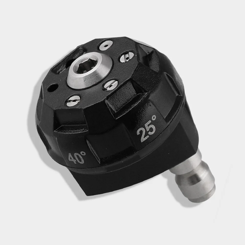 

Pressure Washer Nozzle 4000psi 6 Modes Soap Rinse 0 15 25 40 Degrees Water Sprayer for Plants Car Pressure Washer