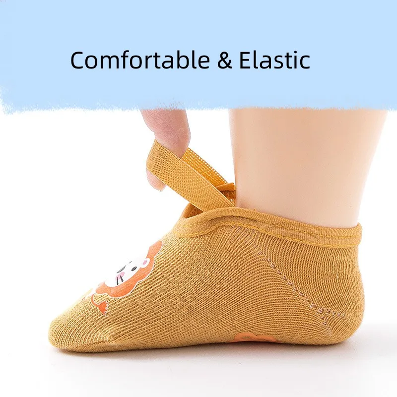 Baby First Walking Toddler Shoes Anti Slip Socks Newborn Warm Crib Floor Comfortable Foot Girl Boy Cute Kids Slipper