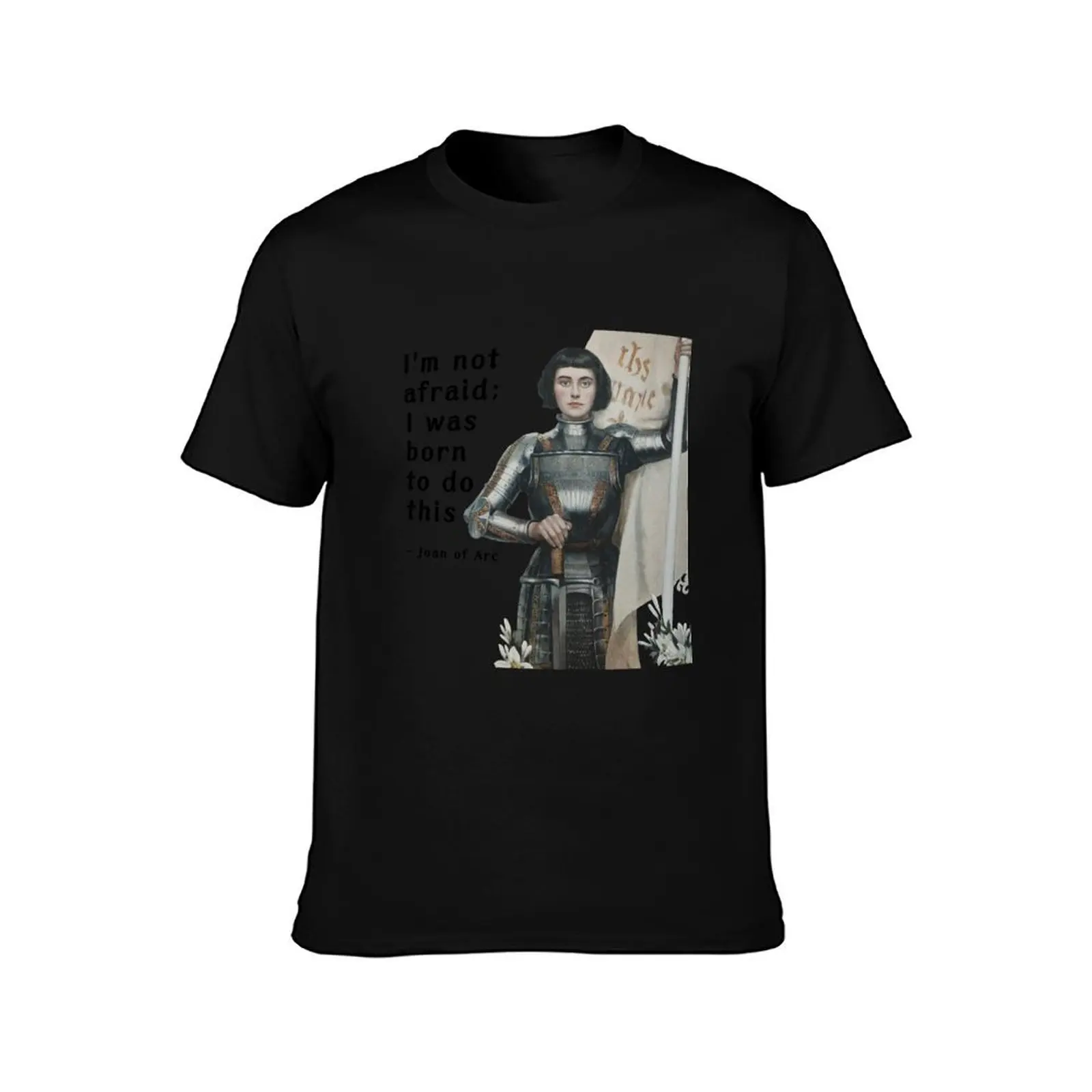 Joan of Arc - Battle Quite 2 T-Shirt Work Wear Short Sleeve T-Shirt