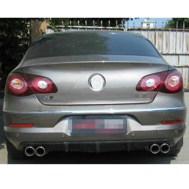 Per paraurti ABS Spoiler diffusore labbro posteriore Volkswagen Passat CC Refit accessori per evitare collisioni Splitter Body Kit 2009-2012