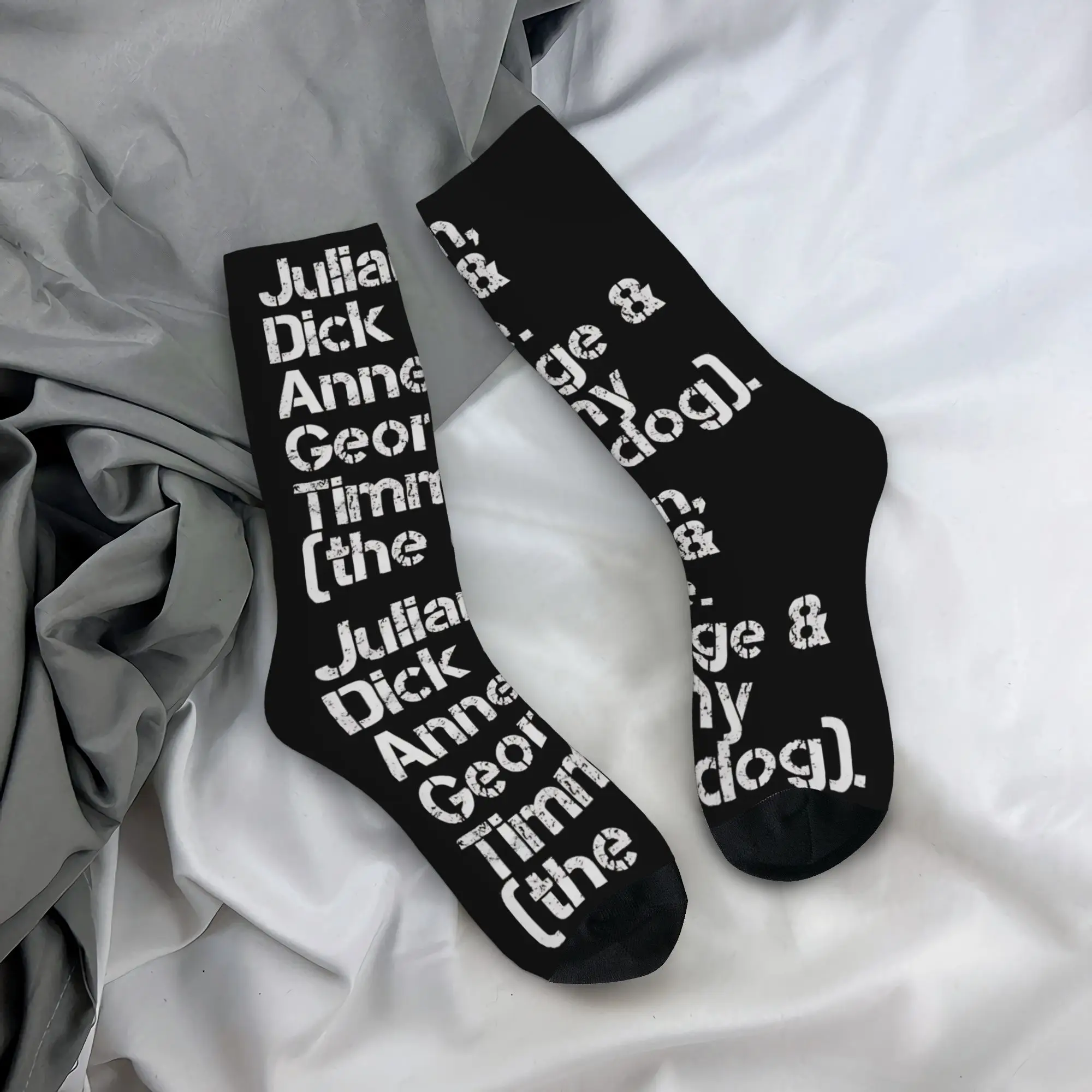 The Famous Five Socks for Women Men Merchandise All Season  Warm Long Socks Non-slip