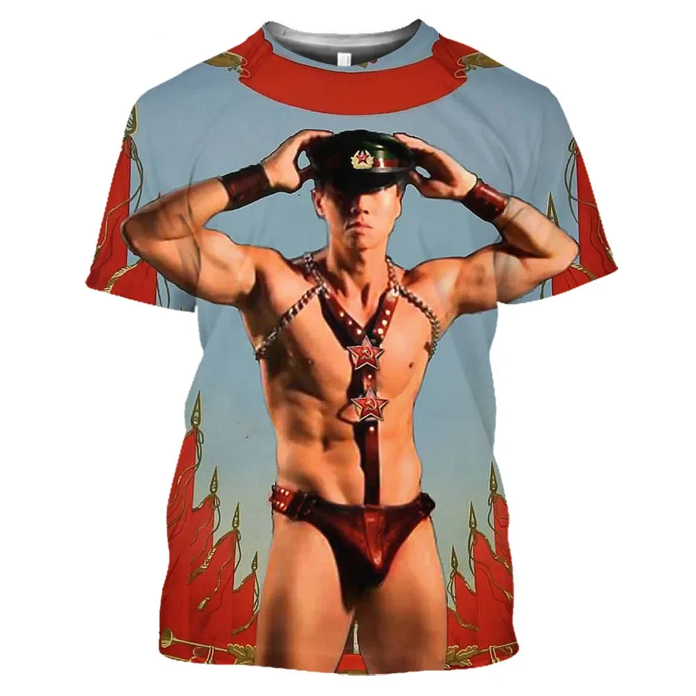 Fashion Lockeroom Billy T Shirt Billy Herrington Billy Gachi Gachimuchi Van Darkholme Harajuku Shirt Tops