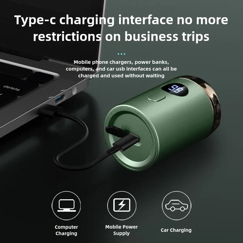 

Мужская электрическая бритва с цифровым дисплеем, интеллектуальная, миниатюрная, портативная, для влажного и сухого бритья, перезаряжаемая, моющаяся, для бороды
