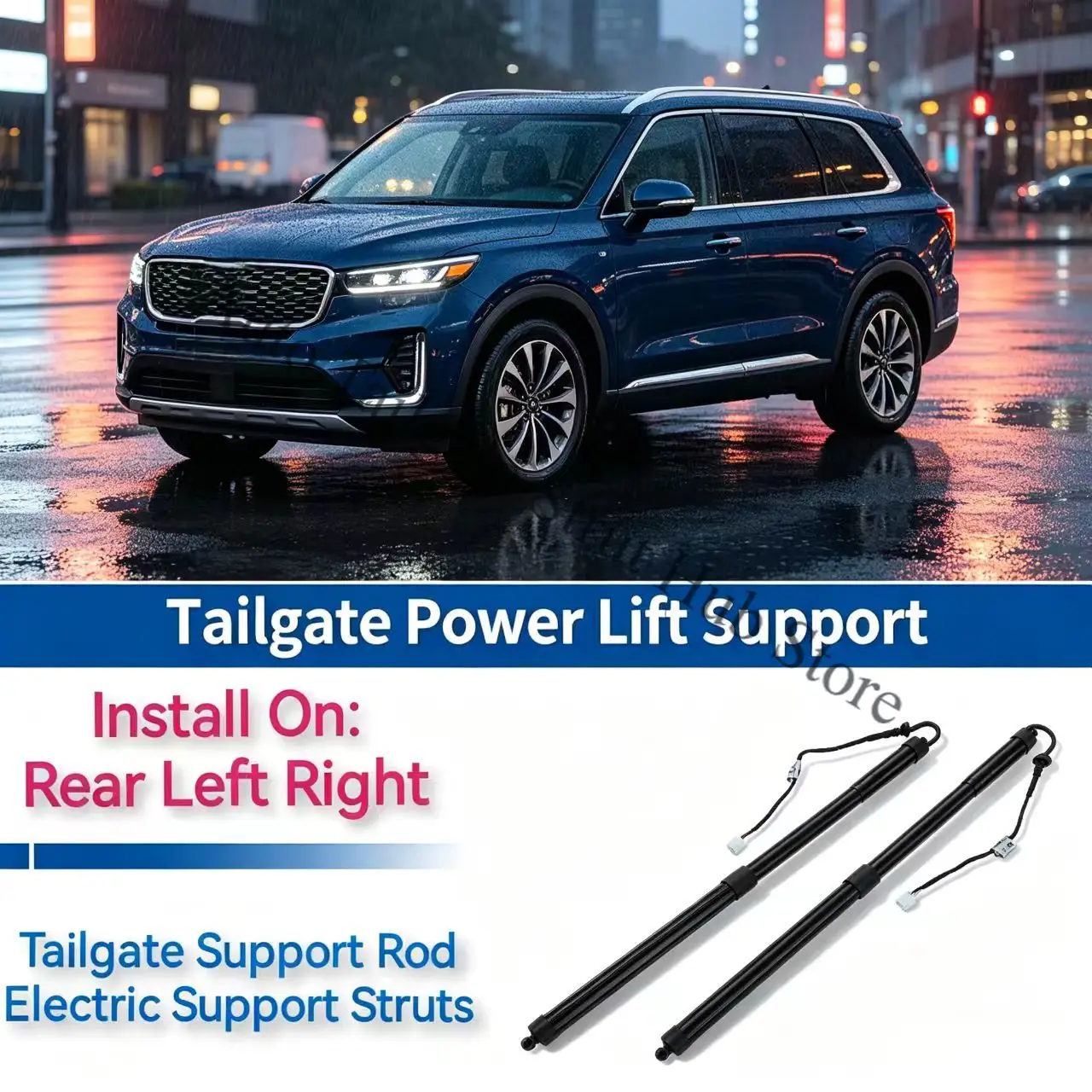 For Lexus RX350 RX450h 3.5L 2016-2021 Electric Tailgate Power Lift Support Liftgate Struts 68910-48071 68920-48031 6892048030