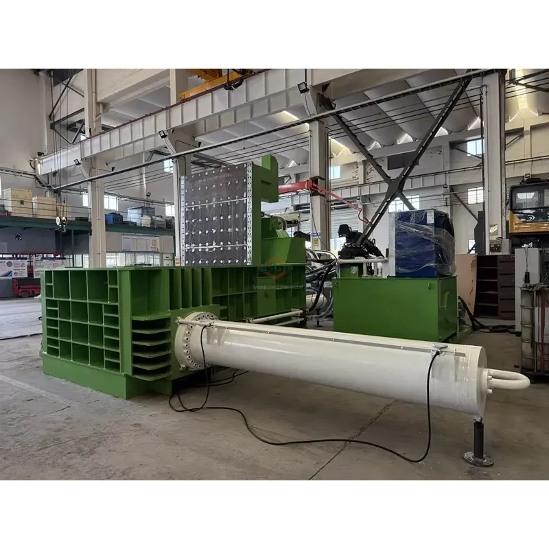 Crusher 2025 Packing 315T Metal Pressing Aluminum Cans Baler Hydraulic Machine for Recycling for Sale to Spain - view 6