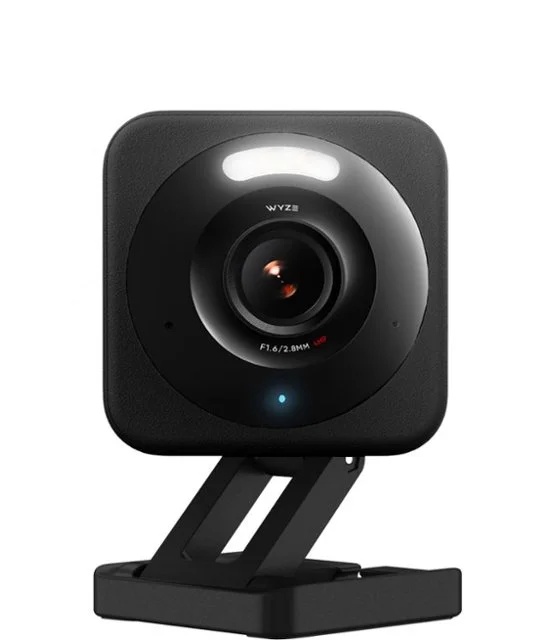 Wyze Cam v4, 2K HD Wi-Fi Smart Home-beveiligingscamera, gebruik binnen/buiten, huisdier-/babyfoon, bewegingsgeactiveerde spotlight/sirene,