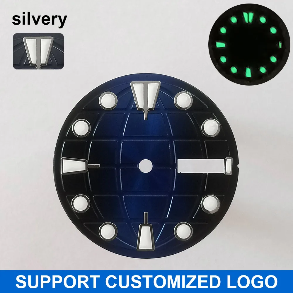 28,5 mm Zifferblatt Leuchtendes Zifferblatt Geeignet für NH-36 Uhrwerk Mechanische Uhr Montage Teile Modifikation Individuelles LOGO/Name – Detail 32