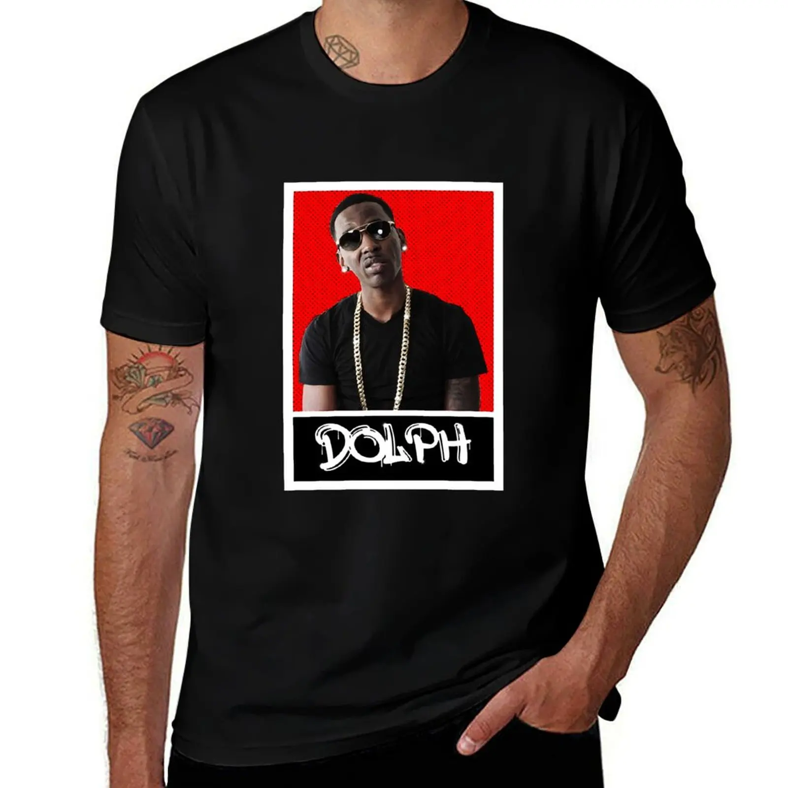 

Young Dolph T-Shirt Simple Casual Short Sleeve Tee