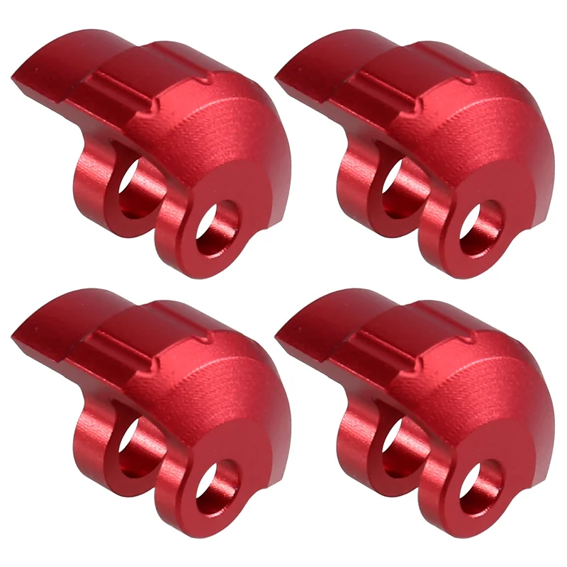 Hot-Shock Absorber Bescherming Cover Forarrma 1/7 1/8 Shock Cap RC Auto Upgrade Onderdelen Accessoires Rood