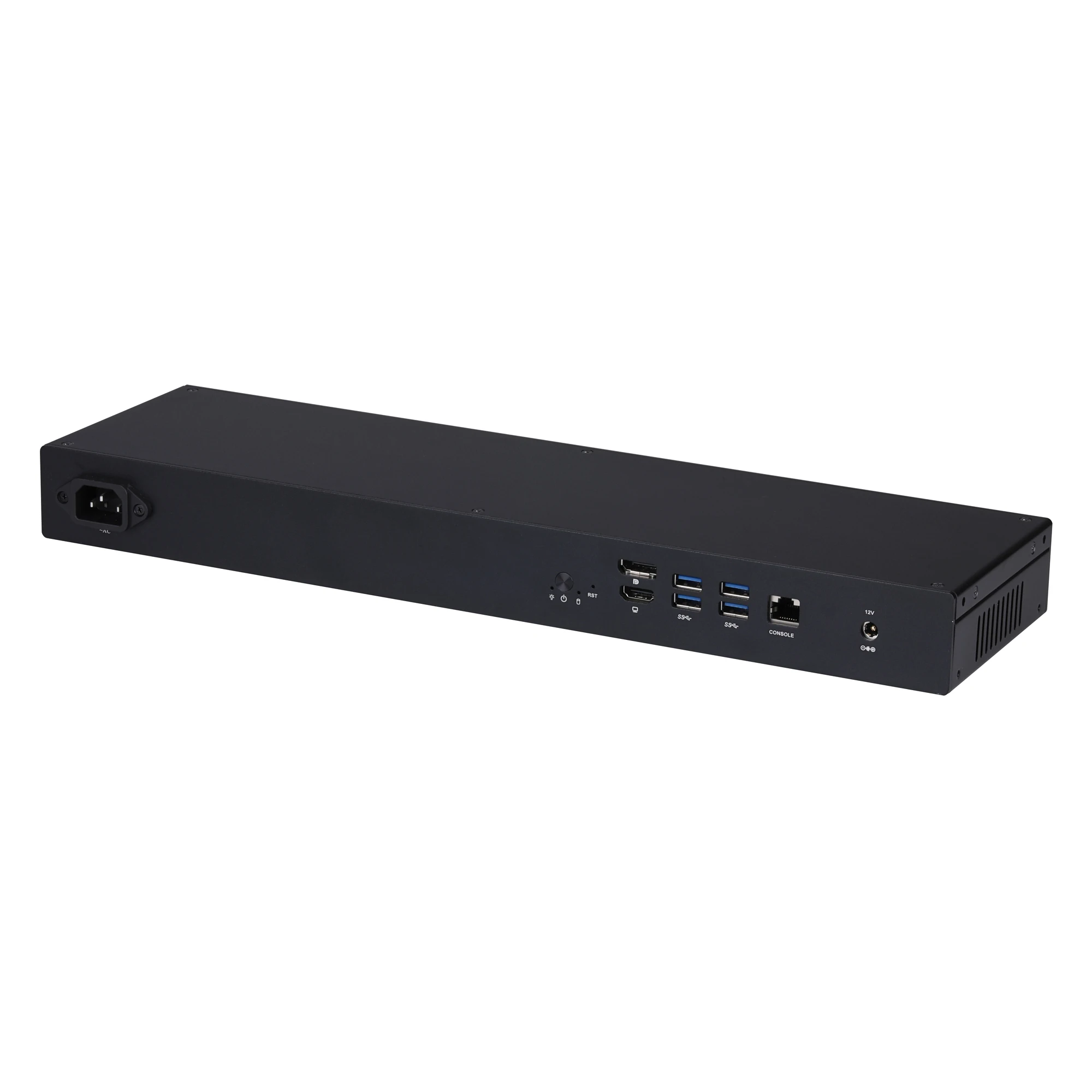 Qotom Mini PC Q1052GE Core i5-8260U Q1055GE i5-10210U 1U-Rack 8 Lan Ports Security Gateway Appliance AES-NI