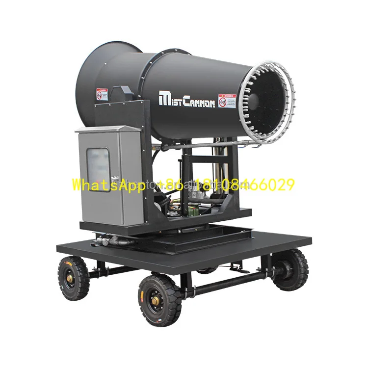 التحكم في مزارع الشعير مدفع الضباب بخاخ المبيدات التي يتم التحكم فيها عن بعد لرش المبيدات الحشرية والري #1