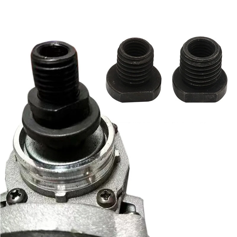 M10 alat mata Bit inti berlian baru dengan adaptor sudut Gerinda M16 benang konverter Adapte Arbor konektor poles