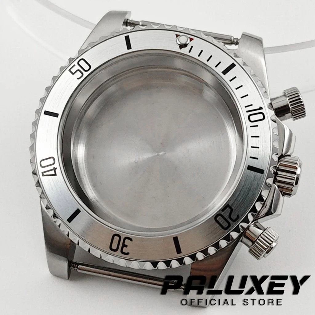 

Корпус для часов VK63, 40 мм, дайверский, с серебристым безелем, из нержавеющей стали, с сапфировым стеклом, для механизмов VK63 и VK64, для циферблата 30 мм