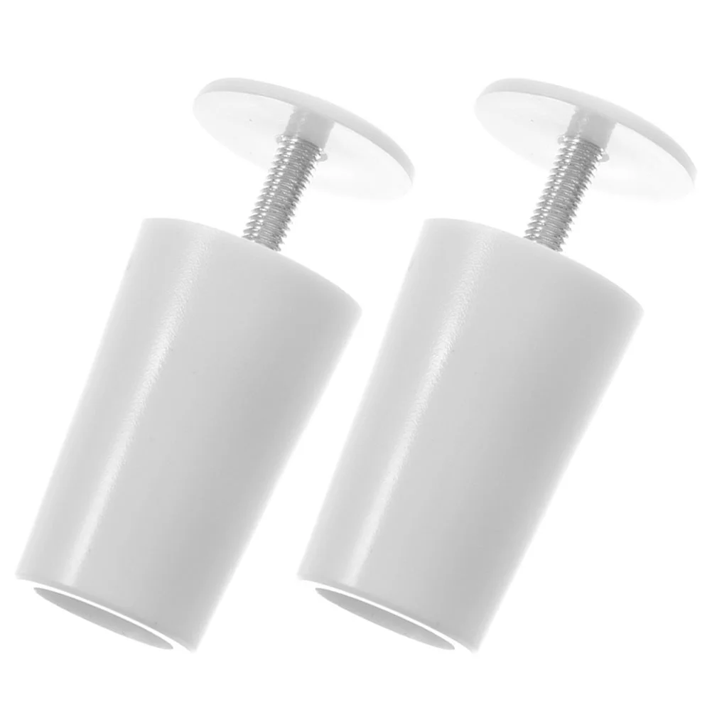 2 Pcs Blinds Window Coverings Roller Shutters Buffer Replacement Pin Stop Stopper Accessories for White Fasteners