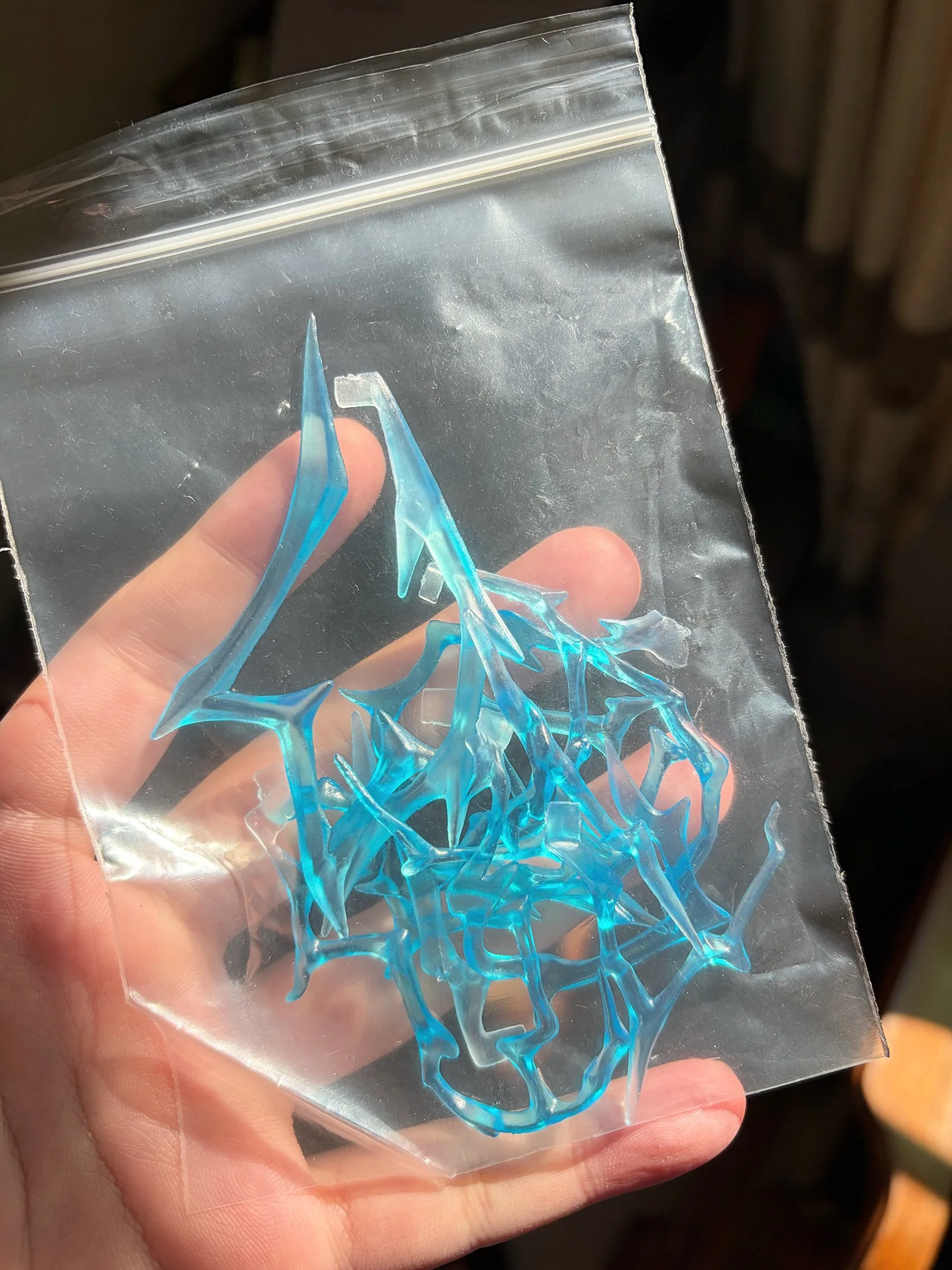 In Stock Action Figure Effect Parts - Shf Compatible, Lightning Effects For Dragon Ball & One Piece Characters