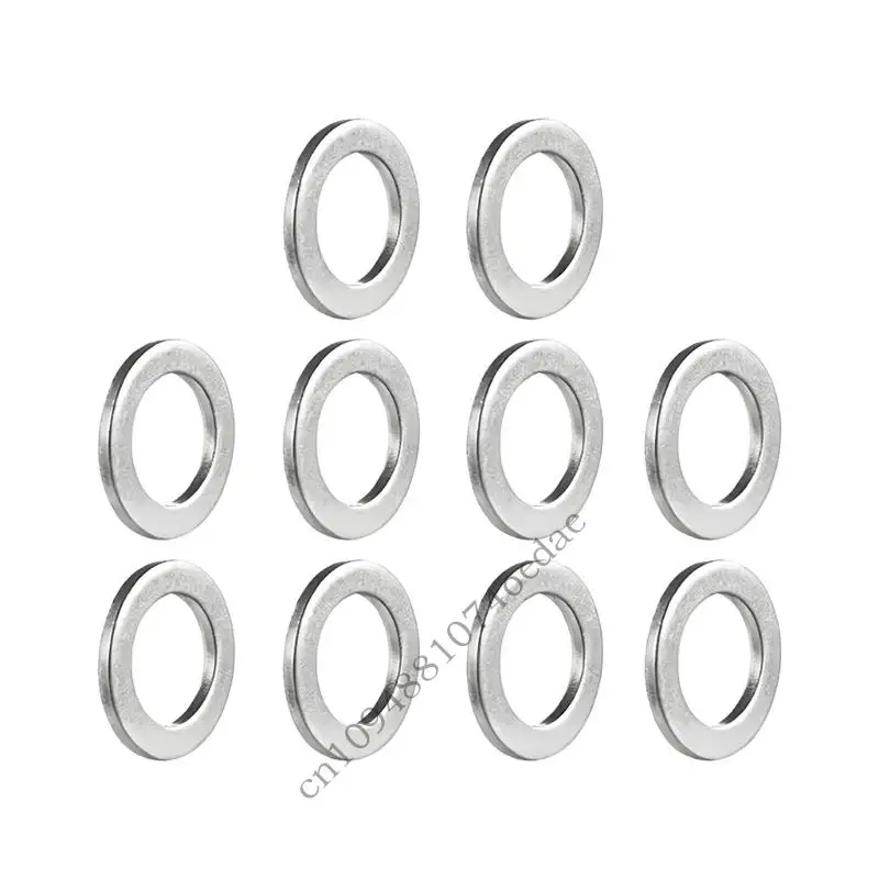 Pack Of 10 90430-18008 Anti Leak Zinc Alloy Washers Easy to Use for Automotive 