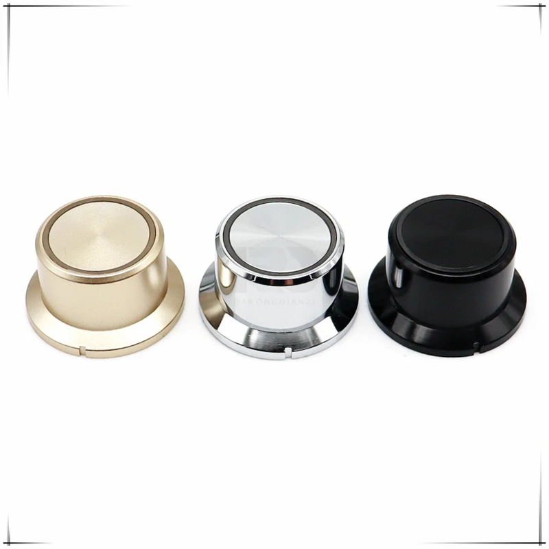 2PCS 30×16MM Plastic Knob Cap light transmission knob light guide knob Potentiometer knob  Flower/D Shaped Inner Hole 6mm