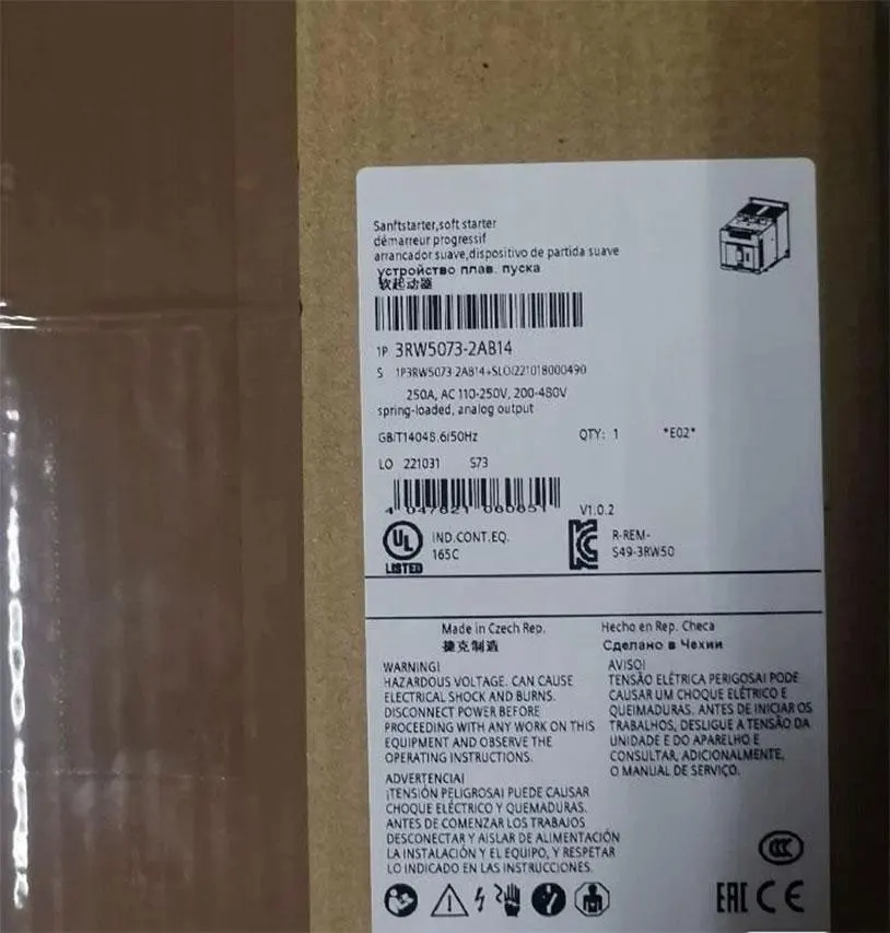 

Brand New 3RW5073-2AB14 3RW5073-2TB14 Warranty One-year