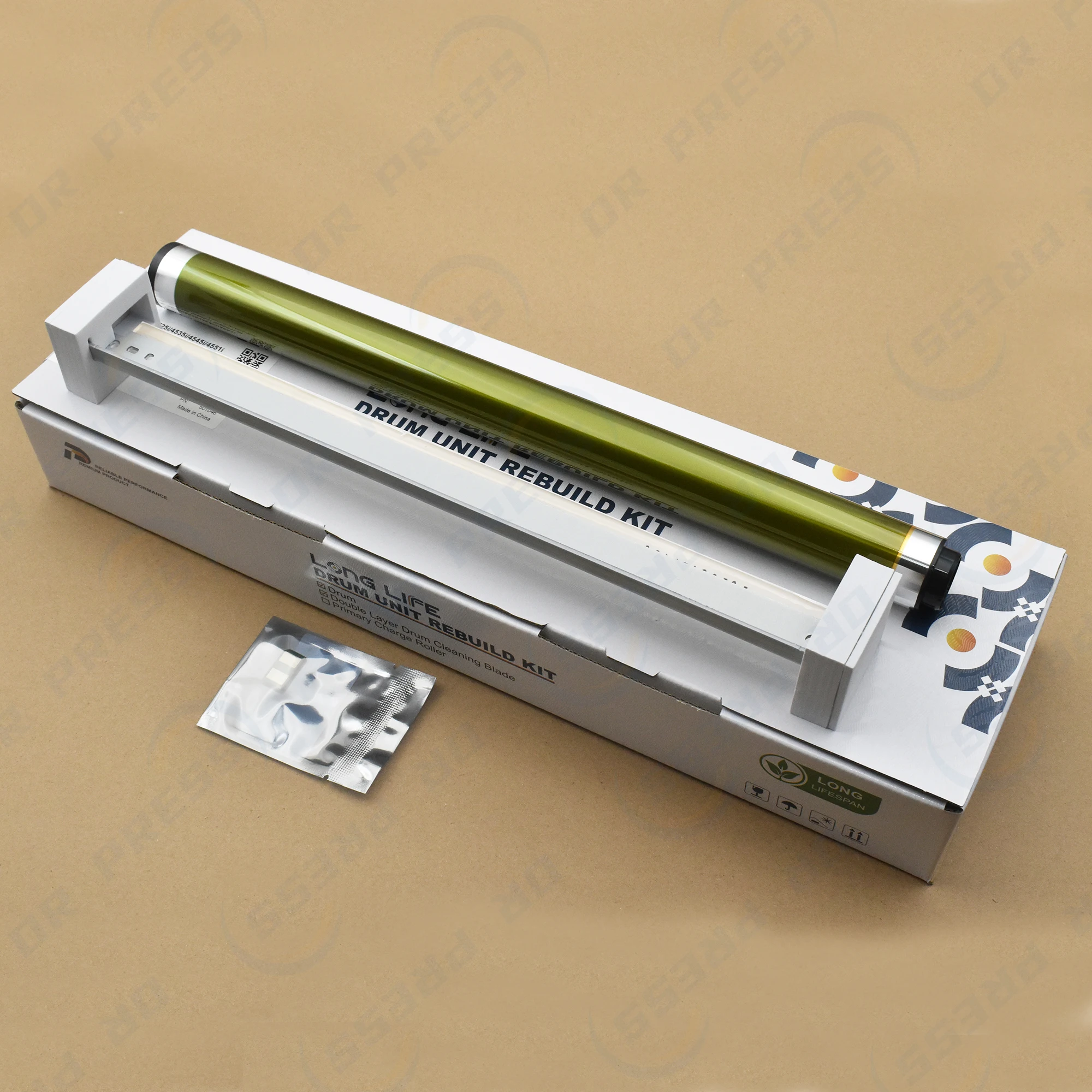 GPR-57 NPG-73 Long Life Drum Unit Rebuild Kit for Canon 4525i 4535i 4545i 4551i 4525 4535 4545 4551 OPC Drum Cleaning Blade