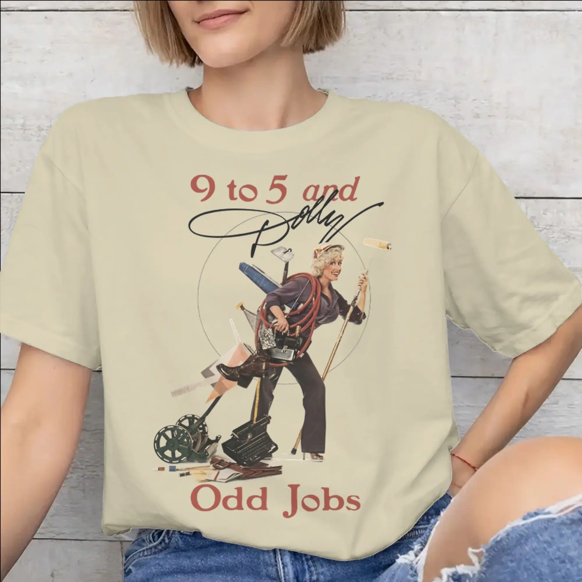 Men Women Printed RIP Dolly Parton T Shirt Tee Pure Cotton  T-shirts Clothing