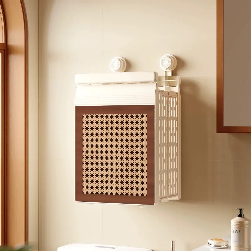 Plastic Slim Laundry Hamper Clothes Narrow Dirty Cabinet Laundry Baskets Bathroom Cesto De Roupa Suja Home Organization Storage
