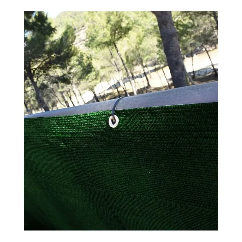 Green balcony mesh 0,9x5 m, 100% concealment. Includes rope and eyelets