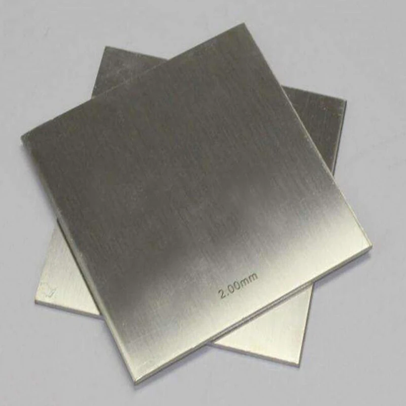 Thickness ：1.5mm-12mm High-purity Tungsten Sheet Metal Tungsten Foil Tungsten Plate Tungsten Target W ≥99.99%zero Cutting