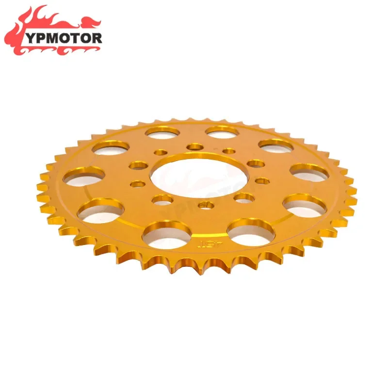 NSR 250 P2 P3 Mortorcycle CNC Rear 45T Teeth Chain Sprocket Gear For HONDA NSR250 P3 PGM3 1991-1998 PGM2 P2