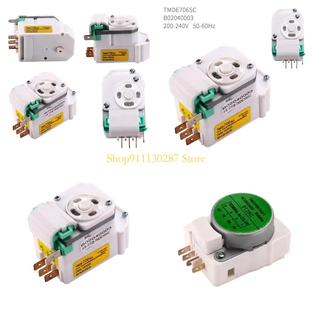 

J1HC 1PC TMDF603AD1/TMDF704ED1/TMDF706ZD1/TMDE706SC/TMDF702ZD1 Timer Defrost Timer