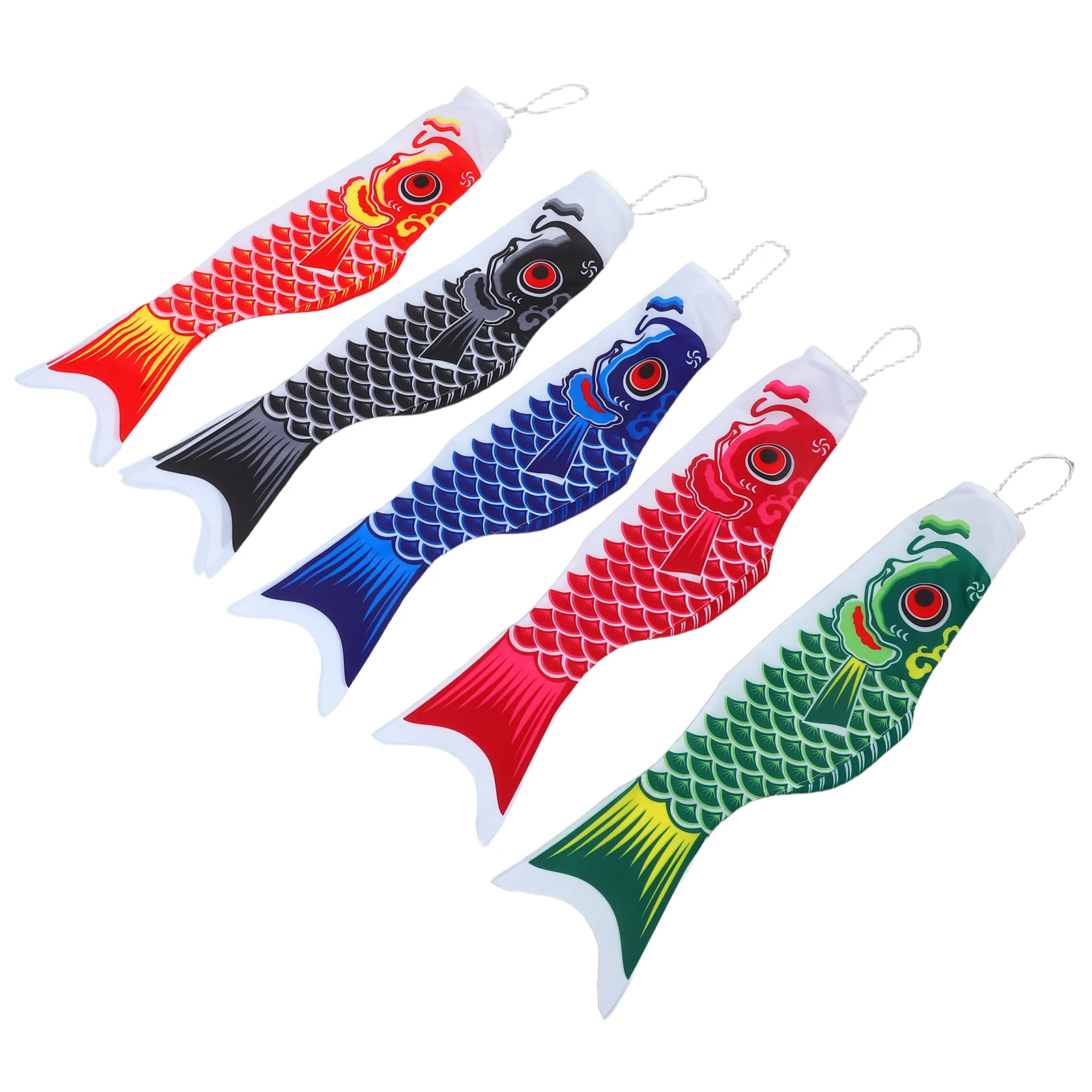 

Japanese Carp Flag 70 Cm Koinobori Windsocks Outdoor Decoration Colorful Fish Hanging Dragon Boat Festival Gifts Waterproof