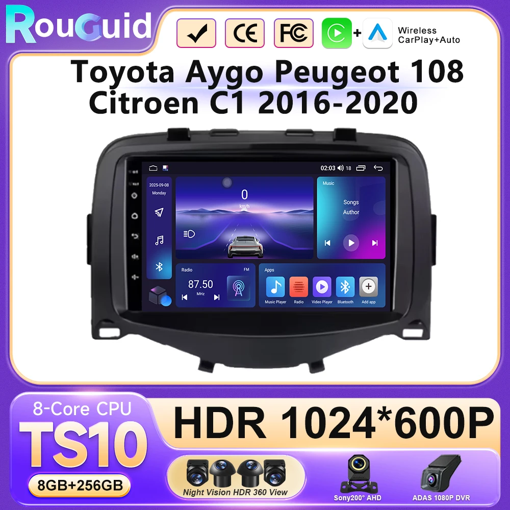 Android 16 Car Radi…