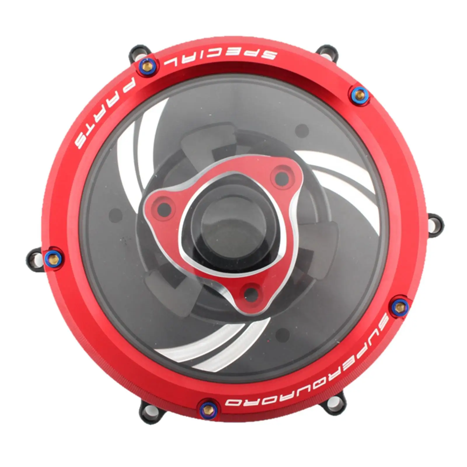 Koppelingsdeksel voor Ducati, CNC Racing Doorzichtige koppelingsdeksel veerhouder voor Ducati voor Ducati 1199 Panigale R 2013-2014