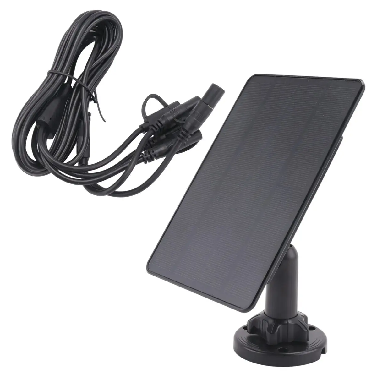 【~ New N07R】12V/1A 6V/2A Solar Panel Micro-USB+Type-C Outdoor Solar Cells Charger Solar Panels for Security Camera System