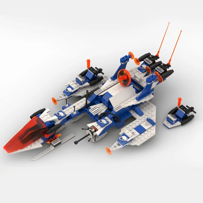 

6954 Renegade other series set Theme Obsidian Voyager Spaceship Model Cosmos Explorer MOC DIY Building Blocks Birthday Toys Gift