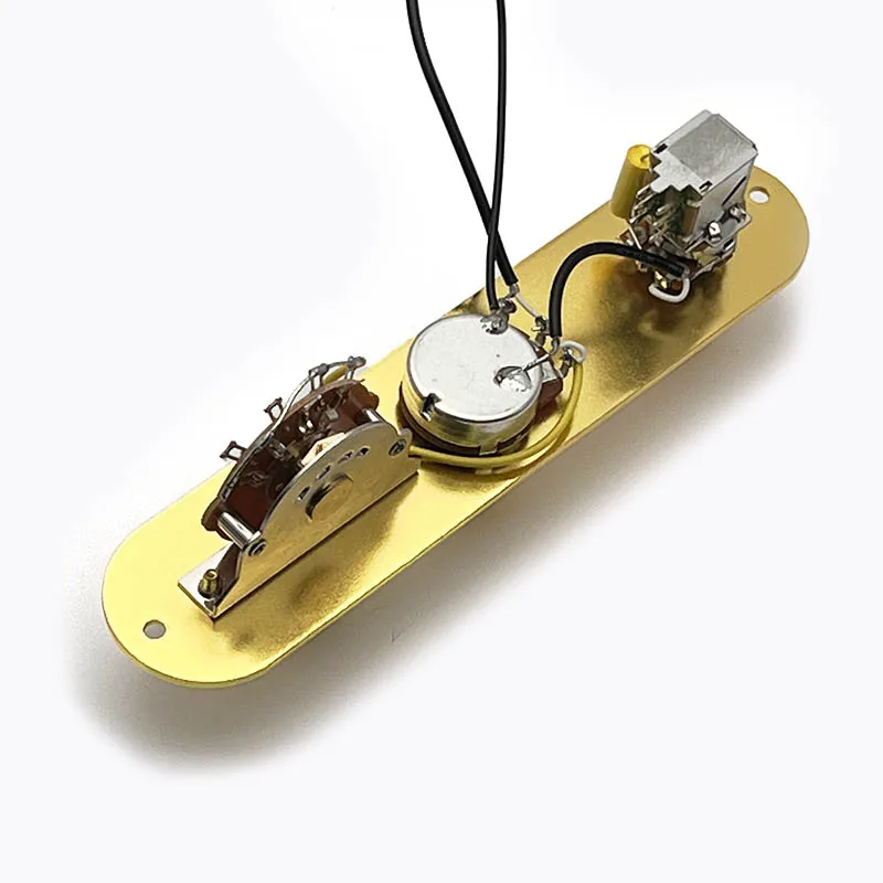 Volume/Tone Knob Coil Splitting Circuit for TL Guitar Push/Pull-250K Pots Vintage Prewired Control Plate Harness Guitar Parts