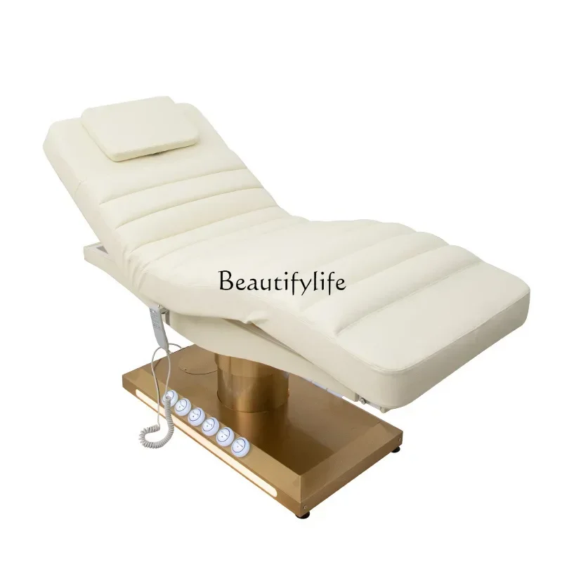

02Electric beauty massage bed Multifunctional lifting massage treatment bed