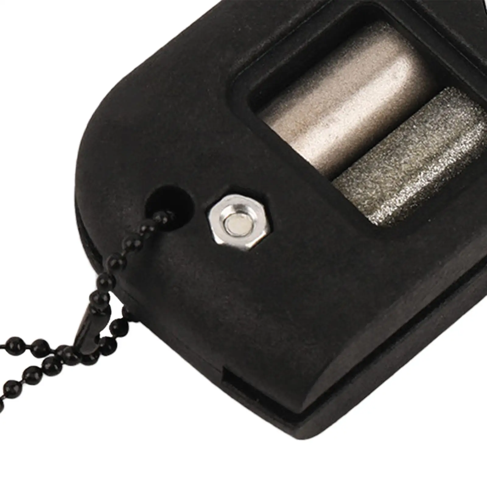 Ice Skate Blade Sharpener Portable Manual Whetstone Adjustable Slot Skates Accessory for Ice Hockey and Figure Edges