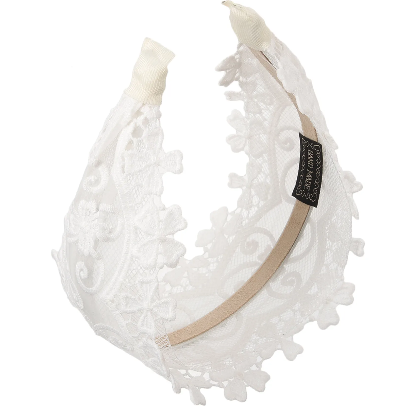 

Женская кружевная повязка на голову, широкая мягкая тканевая повязка на голову, стильный декоративный головной убор для женщин, идеальный подарок для концертов и семейных мероприятий